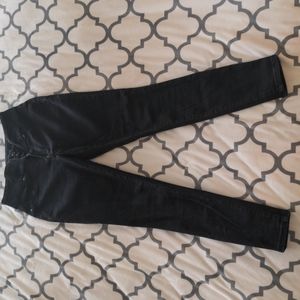 Maurice's High Rise Black Jeggings, Size Small